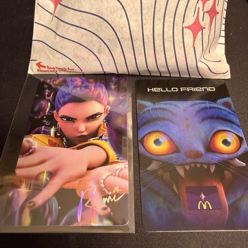 MCDONALDS K POP DEMON HUNTERS HUNTRIX - RUMI -